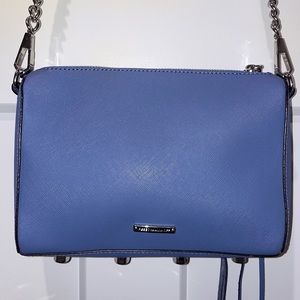 NWOT - Blue Rebecca Minkoff Leather Crossbody Purse